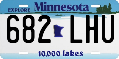 MN license plate 682LHU