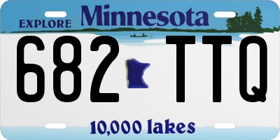 MN license plate 682TTQ