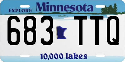 MN license plate 683TTQ