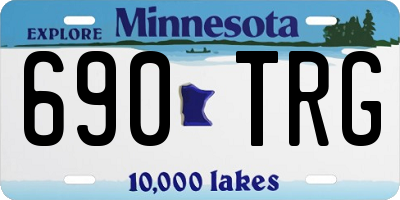 MN license plate 690TRG