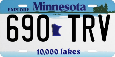 MN license plate 690TRV