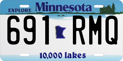 MN license plate 691RMQ