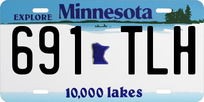 MN license plate 691TLH