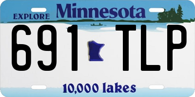 MN license plate 691TLP
