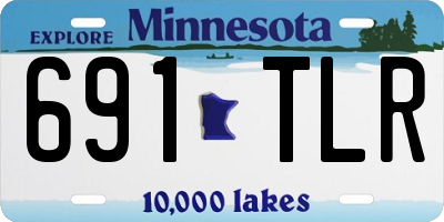 MN license plate 691TLR