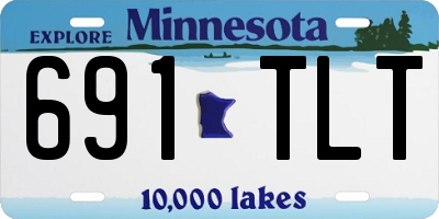 MN license plate 691TLT