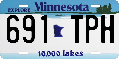 MN license plate 691TPH