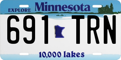MN license plate 691TRN