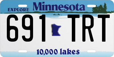 MN license plate 691TRT