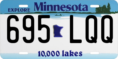 MN license plate 695LQQ