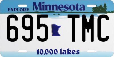 MN license plate 695TMC