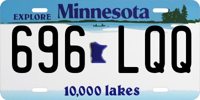 MN license plate 696LQQ
