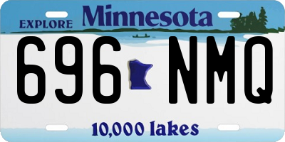MN license plate 696NMQ