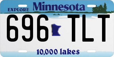 MN license plate 696TLT