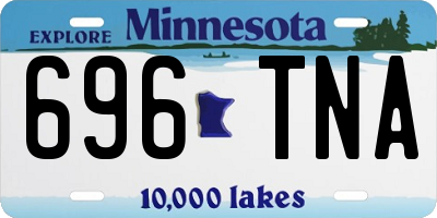 MN license plate 696TNA