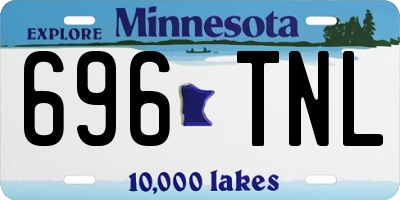 MN license plate 696TNL