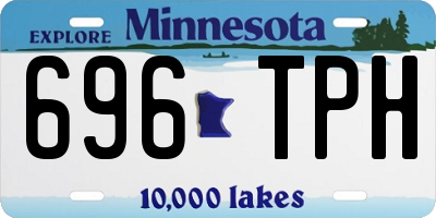 MN license plate 696TPH