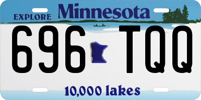 MN license plate 696TQQ