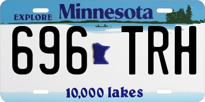 MN license plate 696TRH