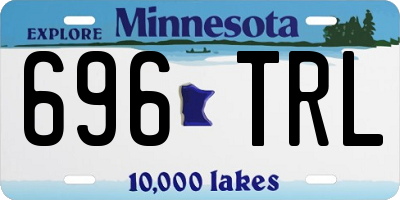 MN license plate 696TRL