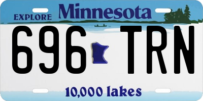 MN license plate 696TRN