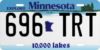 MN license plate 696TRT