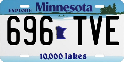 MN license plate 696TVE