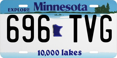 MN license plate 696TVG