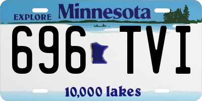 MN license plate 696TVI