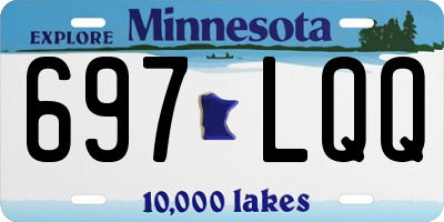 MN license plate 697LQQ