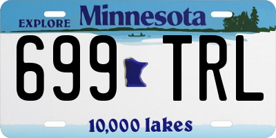 MN license plate 699TRL