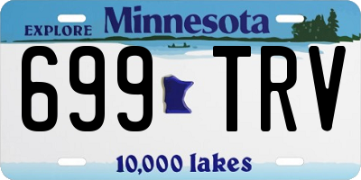 MN license plate 699TRV