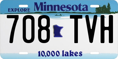 MN license plate 708TVH