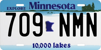 MN license plate 709NMN