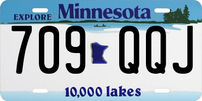 MN license plate 709QQJ