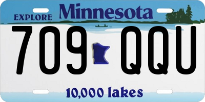 MN license plate 709QQU