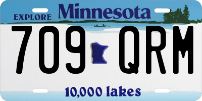MN license plate 709QRM