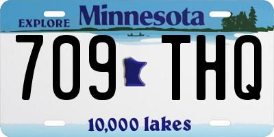 MN license plate 709THQ