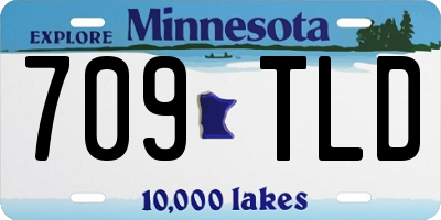 MN license plate 709TLD