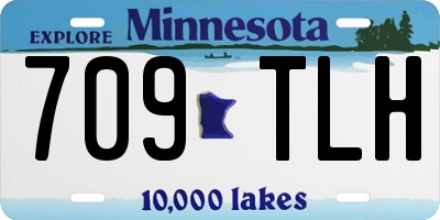 MN license plate 709TLH