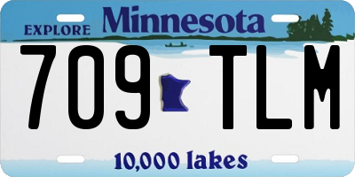 MN license plate 709TLM