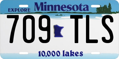 MN license plate 709TLS