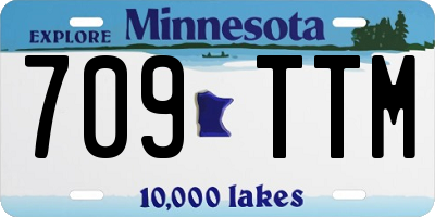 MN license plate 709TTM