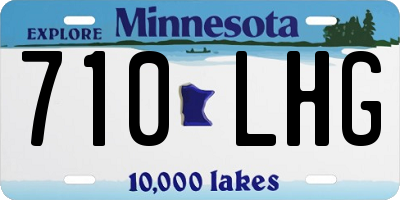 MN license plate 710LHG