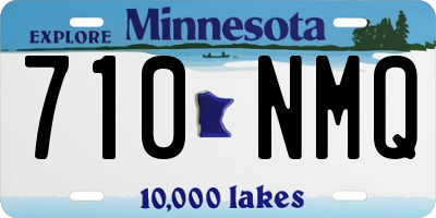 MN license plate 710NMQ