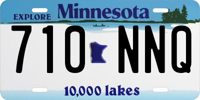 MN license plate 710NNQ