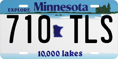MN license plate 710TLS