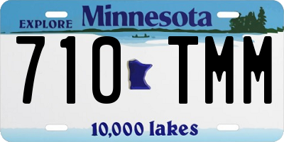 MN license plate 710TMM