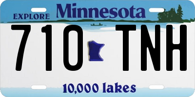 MN license plate 710TNH