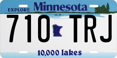 MN license plate 710TRJ